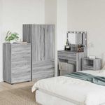 Casa si Gradina - Mobilier - Dulapuri si sifoniere - Dulapuri - Dulapuri de depozitare 2 pcs Gri Sonoma 60 x 48 x 105 cm - Infinity.ro