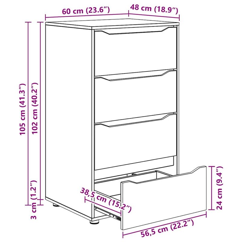Casa si Gradina - Mobilier - Dulapuri si sifoniere - Dulapuri - Dulapuri de depozitare 2 pcs Gri Sonoma 60 x 48 x 105 cm - Infinity.ro
