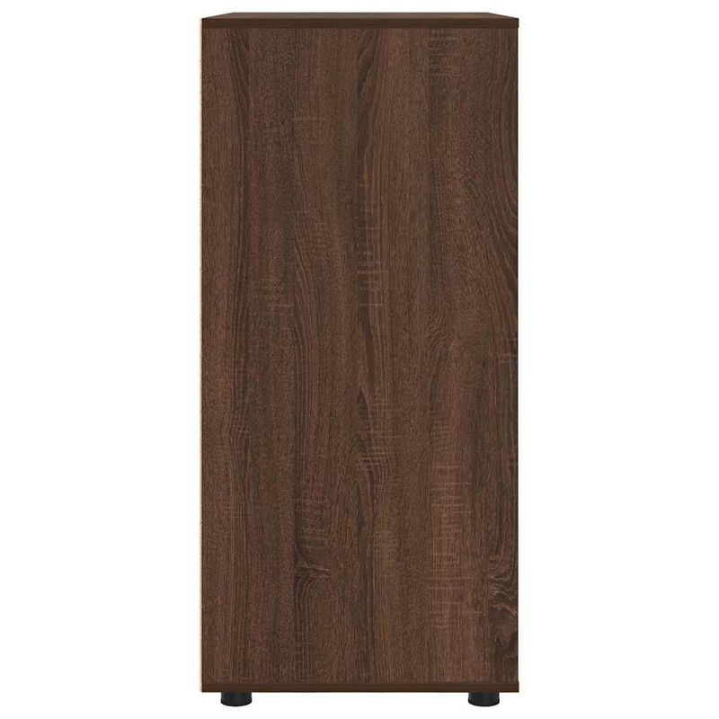 Casa si Gradina - Mobilier - Dulapuri si sifoniere - Dulapuri - Dulapuri de depozitare 2 pcs Stejar inchis 80 x 48 x 105 cm - Infinity.ro