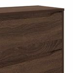Casa si Gradina - Mobilier - Dulapuri si sifoniere - Dulapuri - Dulapuri de depozitare 2 pcs Stejar inchis 80 x 48 x 105 cm - Infinity.ro