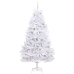 Casa si Gradina - Decoratiuni - Decoratiuni de sezon - Brad de Craciun artificial cu ramuri articulare Alb 240 cm - Infinity.ro