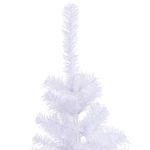 Casa si Gradina - Decoratiuni - Decoratiuni de sezon - Brad de Craciun artificial cu 150 LED Alb 120 cm PVC si Otel - Infinity.ro
