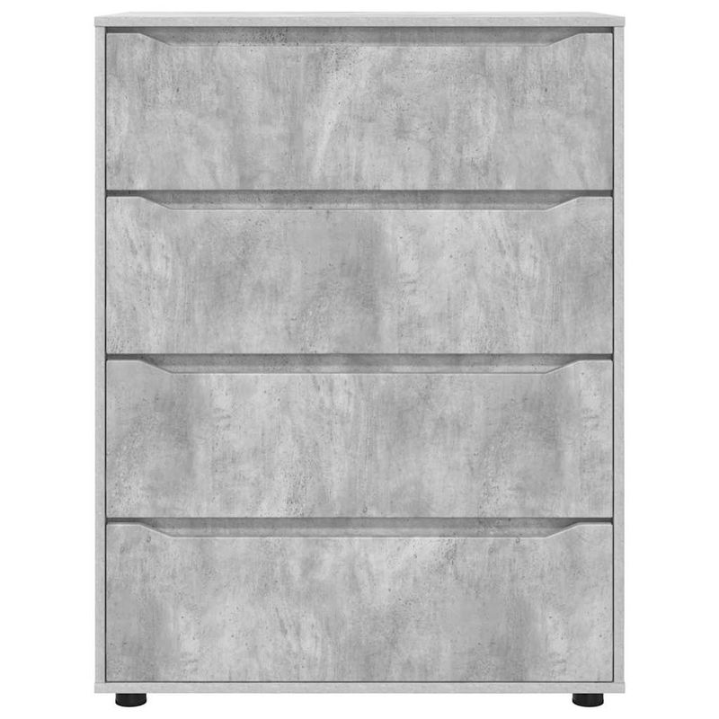 Casa si Gradina - Mobilier - Dulapuri si sifoniere - Dulapuri - Dulapuri de depozitare 2 pcs Gri din beton 80 x 48 x 105 cm - Infinity.ro