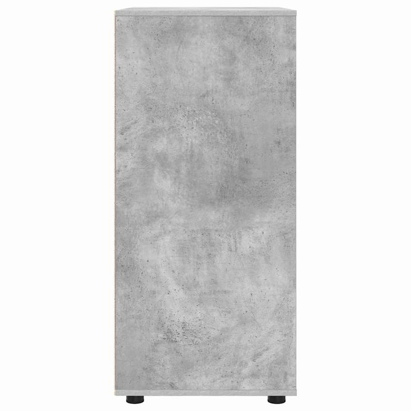 Casa si Gradina - Mobilier - Dulapuri si sifoniere - Dulapuri - Dulapuri de depozitare 2 pcs Gri din beton 80 x 48 x 105 cm - Infinity.ro