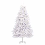 Casa si Gradina - Decoratiuni - Decoratiuni de sezon - Brad de Craciun artificial cu ramuri articulare Alb 270 cm - Infinity.ro