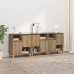 Casa si Gradina - Mobilier - Comode si corpuri - Comode - Bufeturi 3 pcs Stejar Artizanal 60 x 35 x 70 cm Lemn compozit - Infinity.ro