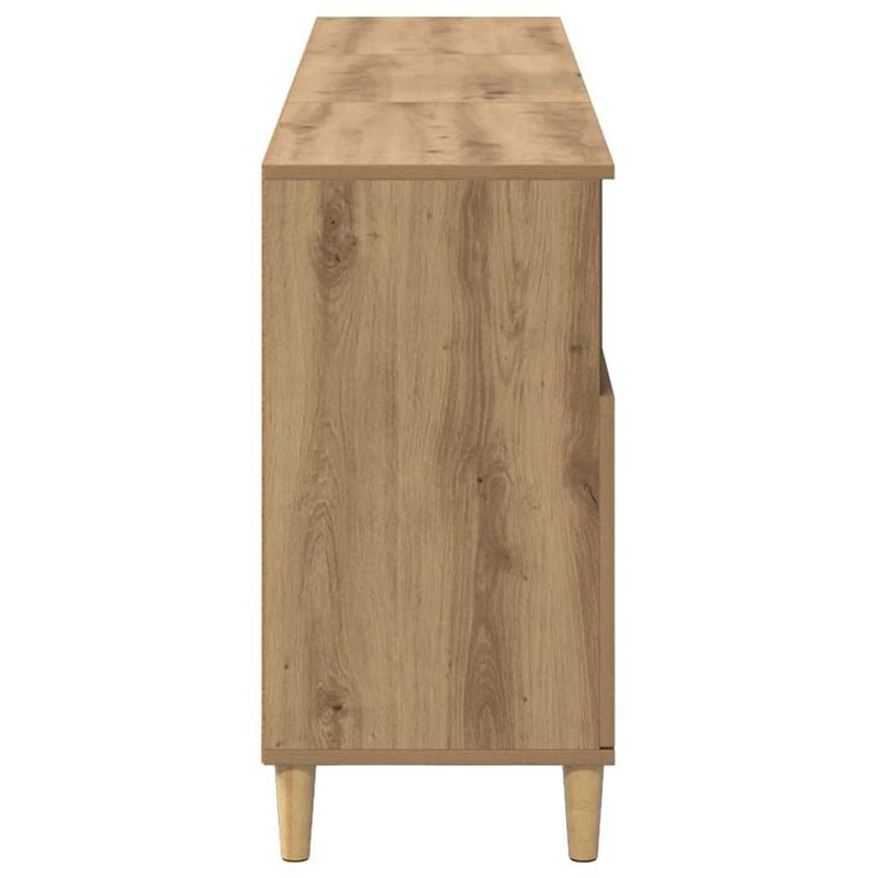 Casa si Gradina - Mobilier - Comode si corpuri - Comode - Bufeturi 3 pcs Stejar Artizanal 60 x 35 x 70 cm Lemn compozit - Infinity.ro