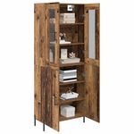 Casa si Gradina - Mobilier - Comode si corpuri - Corpuri bucatarie - Bufet Pe perete Lemn Vechi 69,5 x 34 x 180 cm Lemn compozit - Infinity.ro