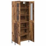 Casa si Gradina - Mobilier - Comode si corpuri - Corpuri bucatarie - Bufet Pe perete Lemn Vechi 69,5 x 34 x 180 cm Lemn compozit - Infinity.ro