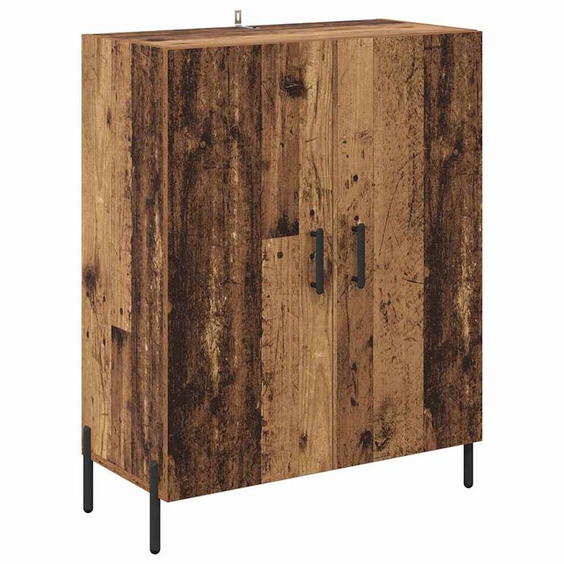 Casa si Gradina - Mobilier - Comode si corpuri - Corpuri bucatarie - Bufet Pe perete Lemn Vechi 69,5 x 34 x 180 cm Lemn compozit - Infinity.ro