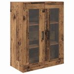 Casa si Gradina - Mobilier - Comode si corpuri - Corpuri bucatarie - Bufet Pe perete Lemn Vechi 69,5 x 34 x 180 cm Lemn compozit - Infinity.ro