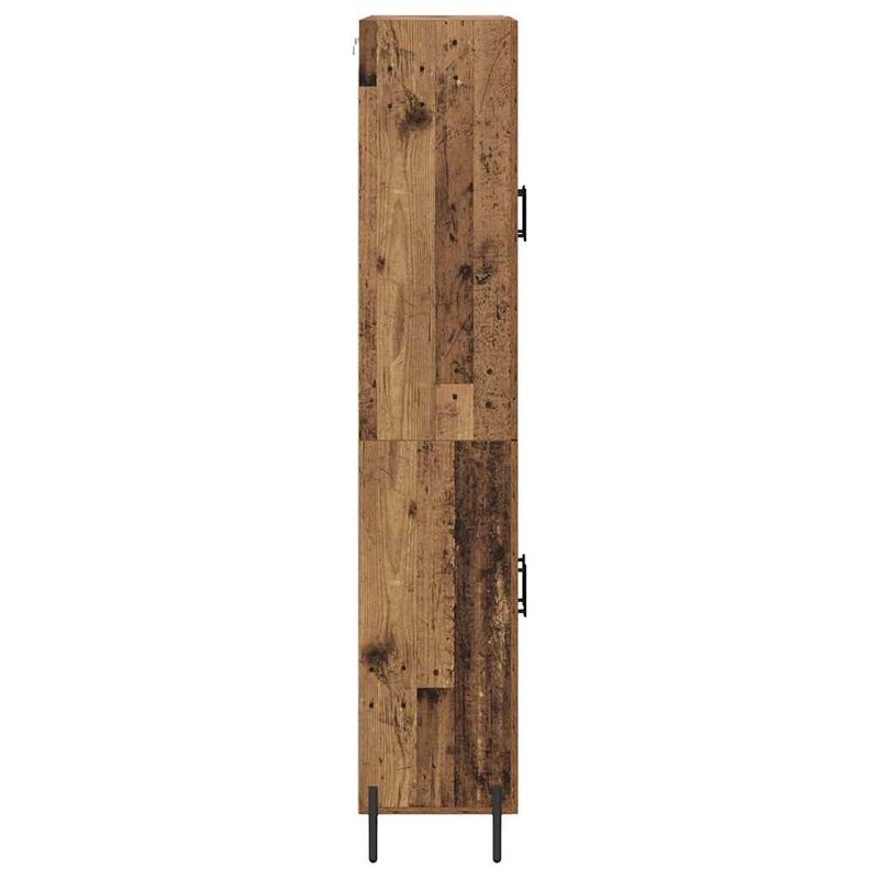 Casa si Gradina - Mobilier - Comode si corpuri - Corpuri bucatarie - Bufet Pe perete Lemn Vechi 69,5 x 34 x 180 cm Lemn compozit - Infinity.ro