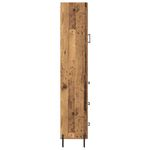 Casa si Gradina - Mobilier - Comode si corpuri - Corpuri bucatarie - Bufet cu sertar Lemn Vechi 34,5 x 34 x 180 cm Lemn compozit - Infinity.ro