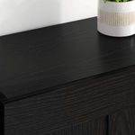 Casa si Gradina - Mobilier - Comode si corpuri - Comode - Usi pentru dulapuri montate pe perete 2 pcs Stejar Negru - Infinity.ro