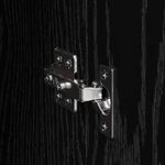 Casa si Gradina - Mobilier - Comode si corpuri - Comode - Usi pentru dulapuri montate pe perete 2 pcs Stejar Negru - Infinity.ro