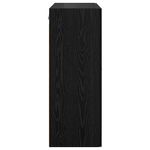 Casa si Gradina - Mobilier - Comode si corpuri - Comode - Usi pentru dulapuri montate pe perete 2 pcs Stejar Negru - Infinity.ro