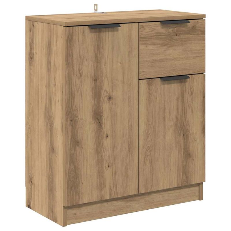 Casa si Gradina - Mobilier - Comode si corpuri - Comode - Bufeturi 2 pcs Stejar Artizanal 60 x 30 x 70 cm Lemn compozit - Infinity.ro