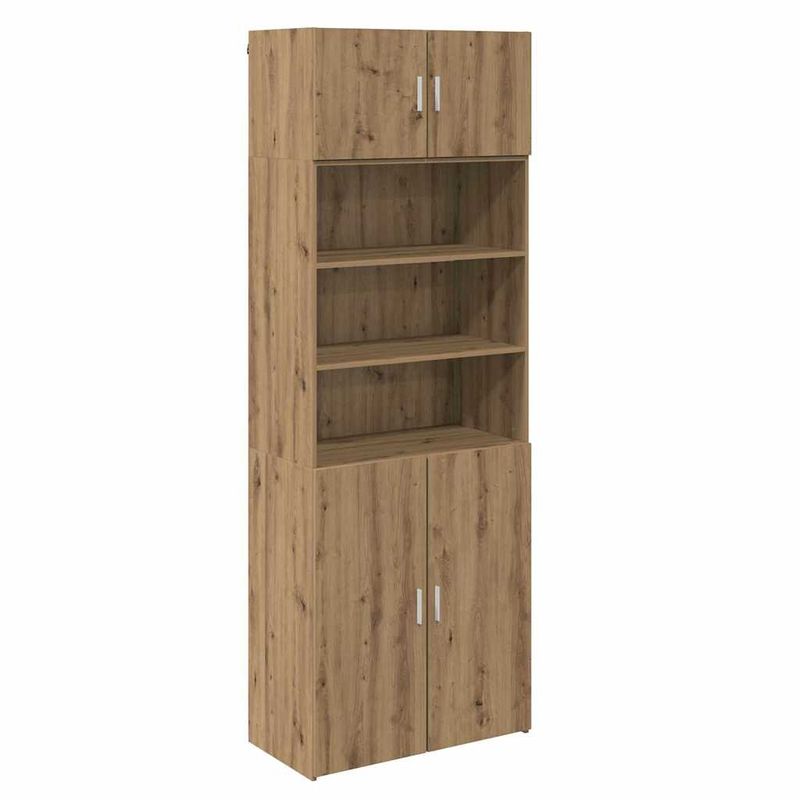 Casa si Gradina - Mobilier - Comode si corpuri - Comode - Dulap de depozitare Stejar Artizanal 80 x 42,5 x 225 cm - Infinity.ro