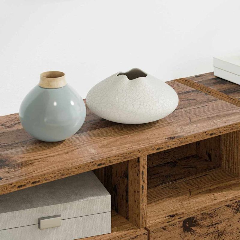 Casa si Gradina - Mobilier - Comode si corpuri - Comode - Unitati pentru Pereti de TV 4 pcs Lemn Vechi Lemn compozit - Infinity.ro