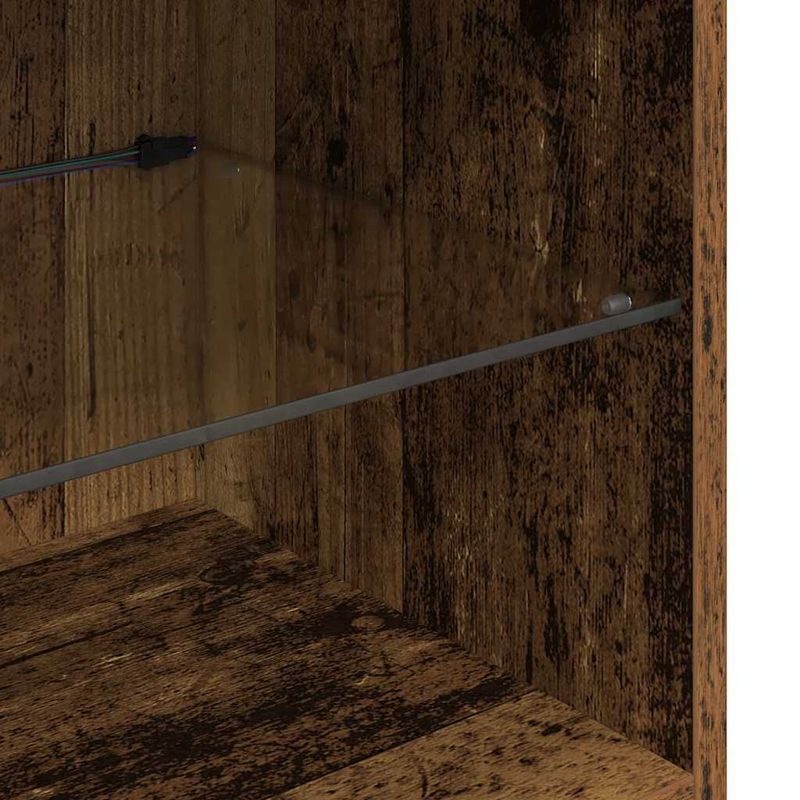 Casa si Gradina - Mobilier - Comode si corpuri - Comode - Unitati pentru Pereti de TV 5 pcs Stejar Negru 60 x 30 x 30 cm - Infinity.ro