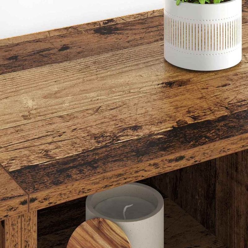 Casa si Gradina - Mobilier - Comode si corpuri - Comode - Bufeturi 2 pcs Lemn Vechi 60 x 35 x 70 cm Lemn compozit - Infinity.ro