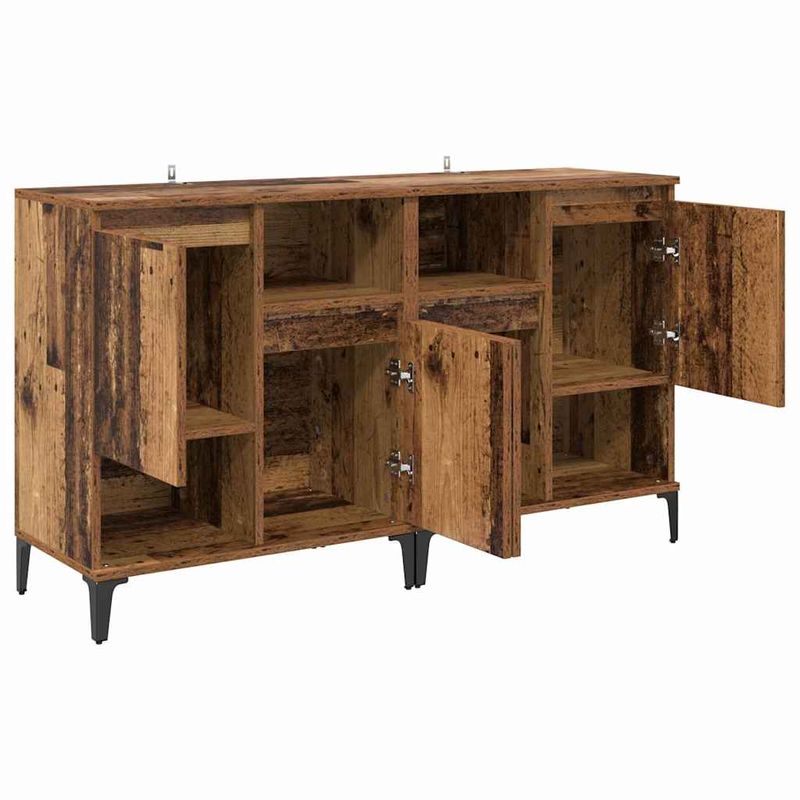 Casa si Gradina - Mobilier - Comode si corpuri - Comode - Bufeturi 2 pcs Lemn Vechi 60 x 35 x 70 cm Lemn compozit - Infinity.ro