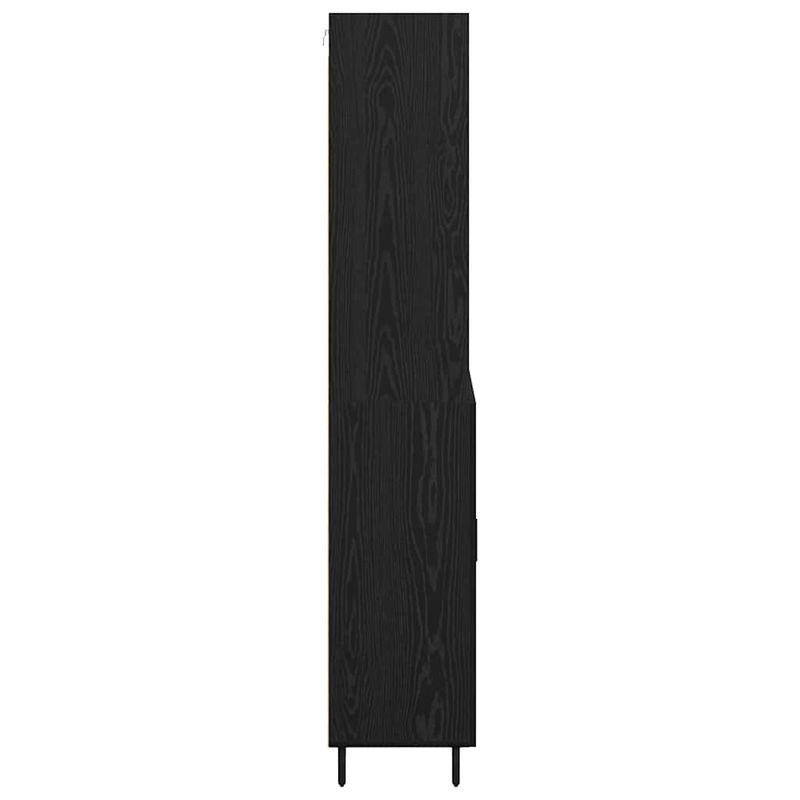 Casa si Gradina - Mobilier - Comode si corpuri - Corpuri bucatarie - Bufet 2 pcs Stejar Negru 69,5 x 34 x 180 cm Lemn compozit - Infinity.ro