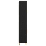 Casa si Gradina - Mobilier - Comode si corpuri - Comode - Bufet Pe perete 2 pcs Stejar Negru Lemn compozit - Infinity.ro