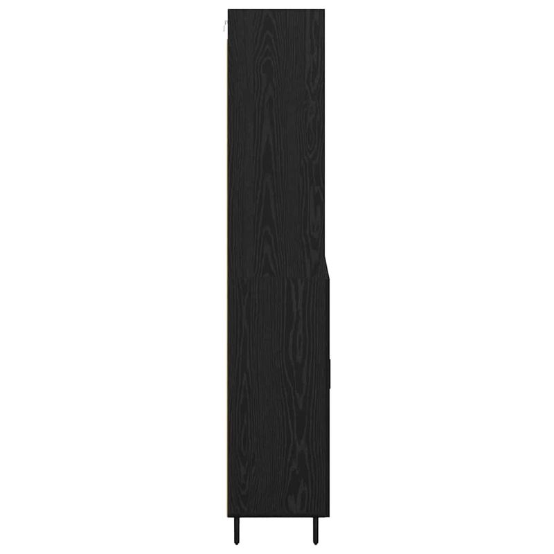 Casa si Gradina - Mobilier - Comode si corpuri - Corpuri bucatarie - Bufet 2 pcs Stejar negru 69,5 x 34 x 180 cm Lemn compozit - Infinity.ro