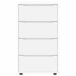 Casa si Gradina - Mobilier - Dulapuri si sifoniere - Dulapuri - Dulapuri de depozitare 2 pcs Alb 60 x 48 x 105 cm Lemn compozit - Infinity.ro