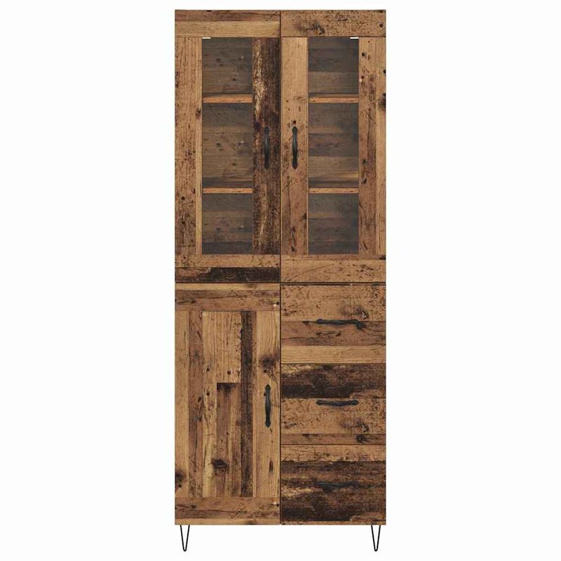 Casa si Gradina - Mobilier - Comode si corpuri - Corpuri bucatarie - Bufet cu sertar Lemn Vechi 69,5 x 34 x 180 cm Lemn compozit - Infinity.ro