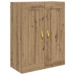 Casa si Gradina - Mobilier - Comode si corpuri - Comode - Usi pentru dulapuri montate pe perete 2 pcs Stejar Artizanal - Infinity.ro