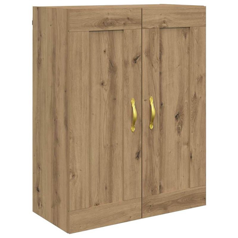 Casa si Gradina - Mobilier - Comode si corpuri - Comode - Usi pentru dulapuri montate pe perete 2 pcs Stejar Artizanal - Infinity.ro