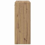 Casa si Gradina - Mobilier - Comode si corpuri - Comode - Usi pentru dulapuri montate pe perete 2 pcs Stejar Artizanal - Infinity.ro