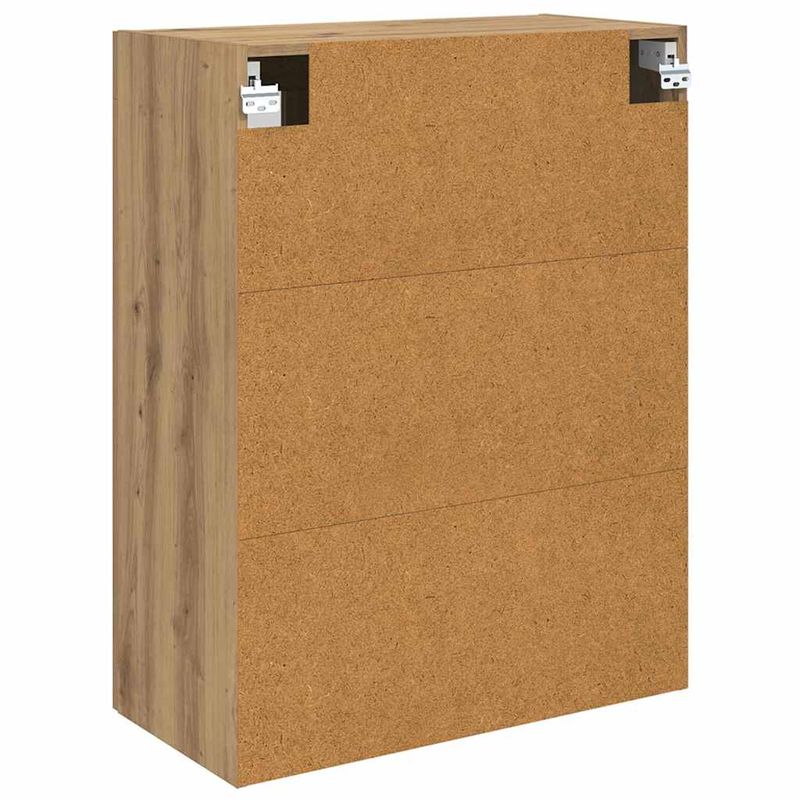 Casa si Gradina - Mobilier - Comode si corpuri - Comode - Usi pentru dulapuri montate pe perete 2 pcs Stejar Artizanal - Infinity.ro