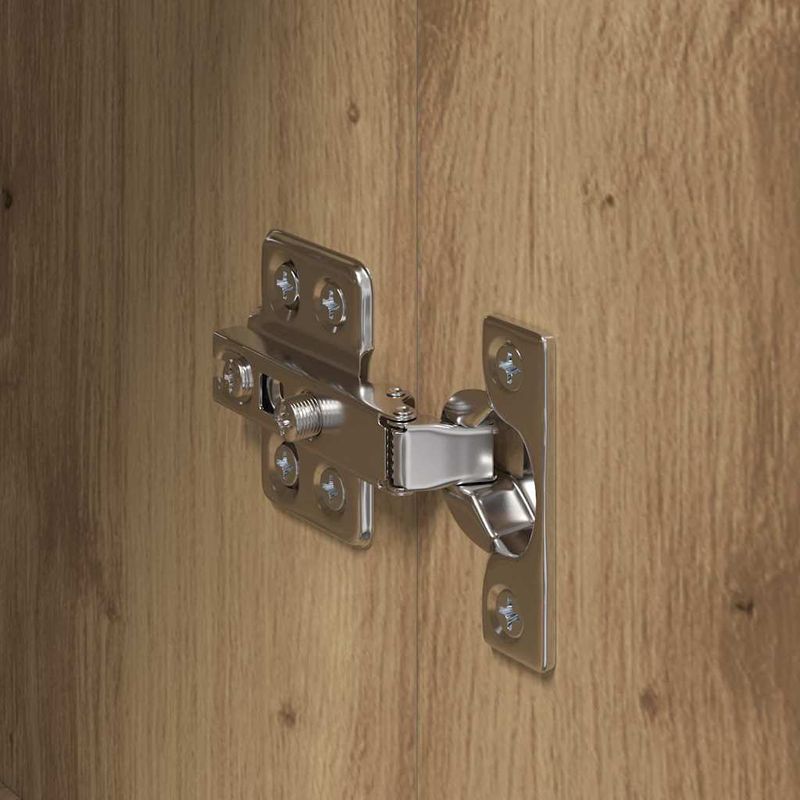 Casa si Gradina - Mobilier - Comode si corpuri - Comode - Usi pentru dulapuri montate pe perete 2 pcs Stejar Artizanal - Infinity.ro