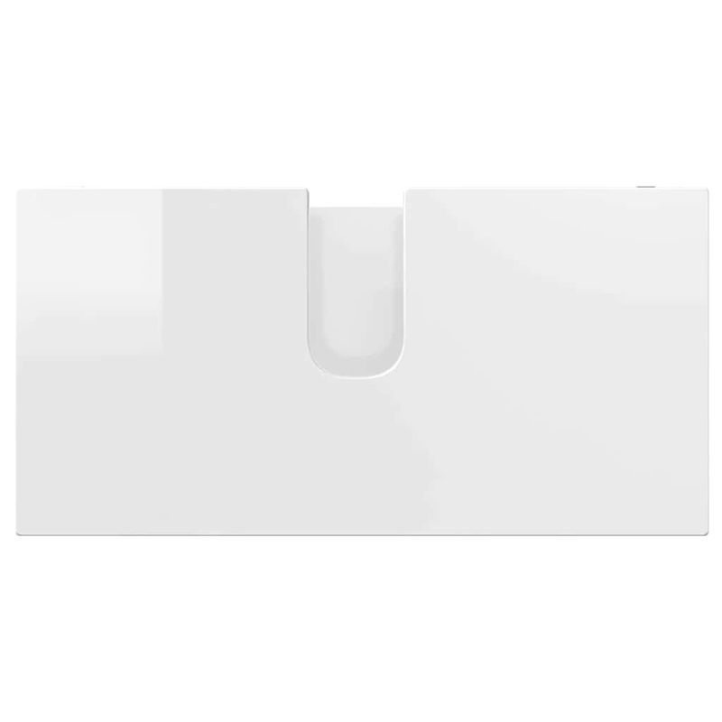 Casa si Gradina - Mobilier - Seturi de mobilier - Seturi baie - Set de mobilier pentru baie 4 pcs Alb lucios Lemn compozit - Infinity.ro