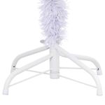 Casa si Gradina - Decoratiuni - Decoratiuni de sezon - Brad de Craciun artificial cu 150 LED Alb 150 cm PVC si Otel - Infinity.ro