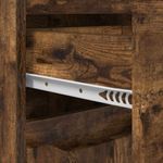 Casa si Gradina - Mobilier - Seturi de mobilier - Seturi baie - Set de mobilier pentru baie 4 pcs Stejar fumuriu Lemn compozit - Infinity.ro