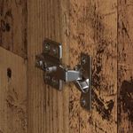 Casa si Gradina - Mobilier - Comode si corpuri - Comode - Usi pentru dulapuri montate pe perete 2 pcs Lemn Vechi - Infinity.ro