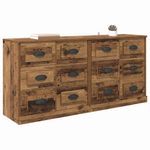 Casa si Gradina - Mobilier - Comode si corpuri - Comode - Bufeturi 2 pcs Lemn Vechi 70 x 35,5 x 67,5 cm Lemn compozit - Infinity.ro