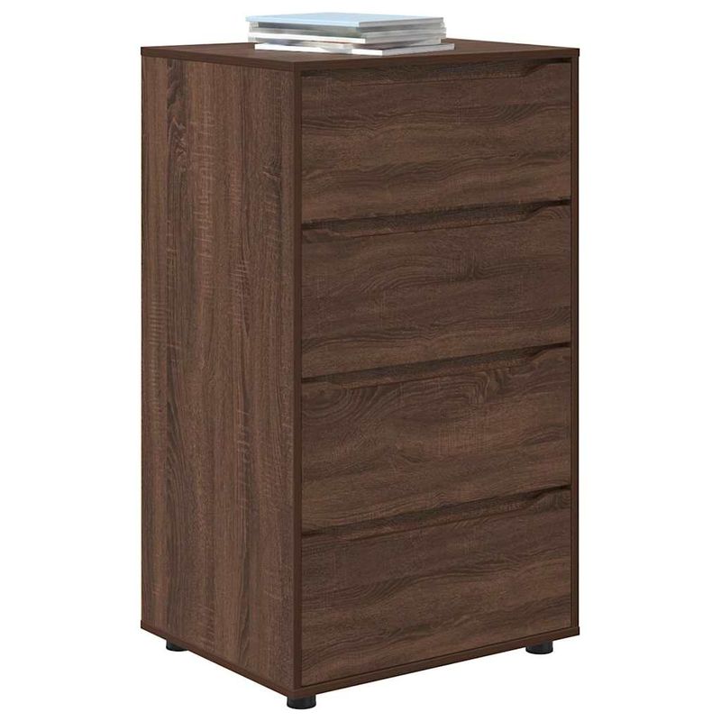 Casa si Gradina - Mobilier - Dulapuri si sifoniere - Dulapuri - Dulapuri de depozitare 2 pcs Stejar inchis 60 x 48 x 105 cm - Infinity.ro