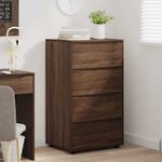 Casa si Gradina - Mobilier - Dulapuri si sifoniere - Dulapuri - Dulapuri de depozitare 2 pcs Stejar inchis 60 x 48 x 105 cm - Infinity.ro