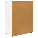 Casa si Gradina - Mobilier - Dulapuri si sifoniere - Dulapuri - Dulapuri de depozitare 2 pcs Alb 80 x 48 x 105 cm Lemn compozit - Infinity.ro