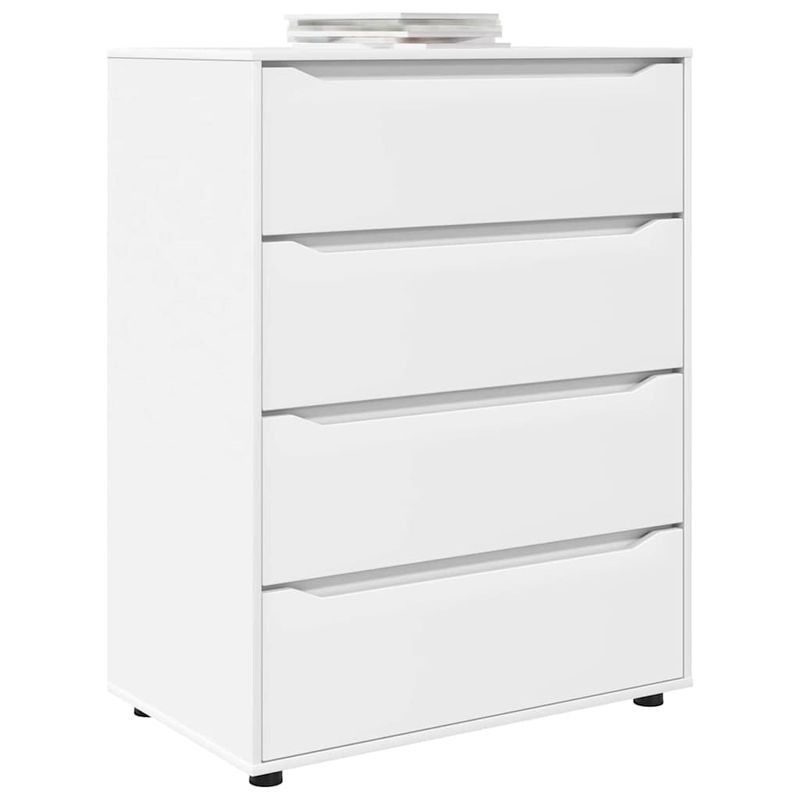 Casa si Gradina - Mobilier - Dulapuri si sifoniere - Dulapuri - Dulapuri de depozitare 2 pcs Alb 80 x 48 x 105 cm Lemn compozit - Infinity.ro