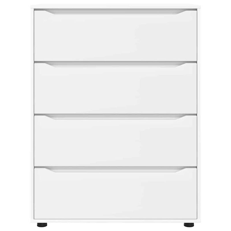 Casa si Gradina - Mobilier - Dulapuri si sifoniere - Dulapuri - Dulapuri de depozitare 2 pcs Alb 80 x 48 x 105 cm Lemn compozit - Infinity.ro