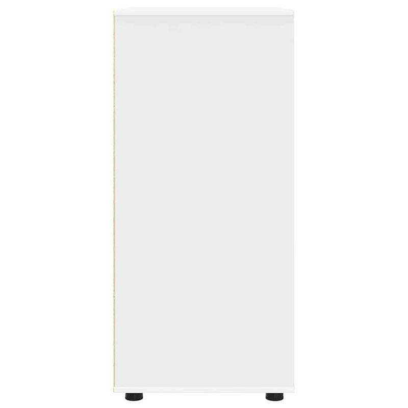 Casa si Gradina - Mobilier - Dulapuri si sifoniere - Dulapuri - Dulapuri de depozitare 2 pcs Alb 80 x 48 x 105 cm Lemn compozit - Infinity.ro