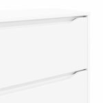 Casa si Gradina - Mobilier - Dulapuri si sifoniere - Dulapuri - Dulapuri de depozitare 2 pcs Alb 80 x 48 x 105 cm Lemn compozit - Infinity.ro