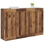 Casa si Gradina - Mobilier - Comode si corpuri - Comode - Usi pentru dulapuri montate pe perete 2 pcs Lemn Vechi - Infinity.ro