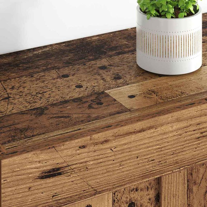 Casa si Gradina - Mobilier - Comode si corpuri - Comode - Usi pentru dulapuri montate pe perete 2 pcs Lemn Vechi - Infinity.ro